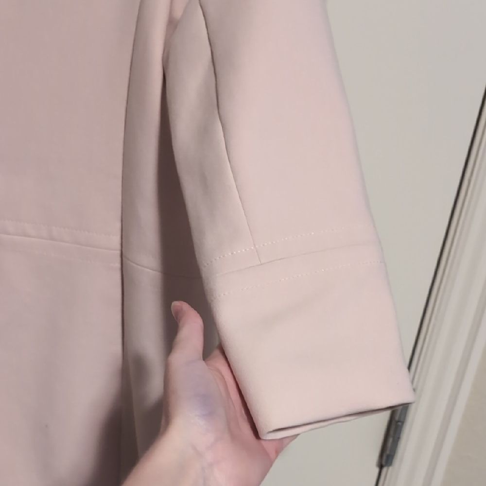 Talbots Women's Blush Pink Blazer-Coat - Picture 13 of 16